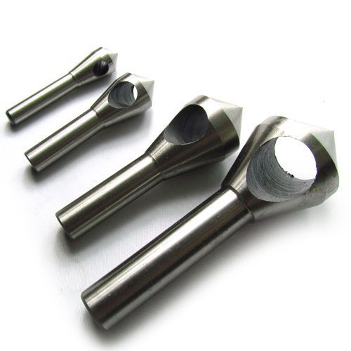 4pcs Countersink Bit Set Deburring Hand Tools For Cutting Through Metal Wood AA+