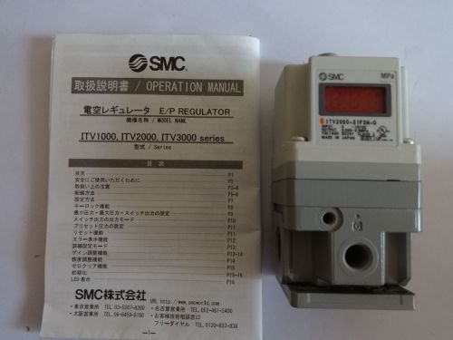 New SMC ITV 2050 31F3N-Q Pneumatic Pressure regulator Garantie