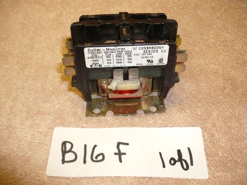 CUTLER HAMMER C25BNB225A DEFINITE PURPOSE CONTACTOR New