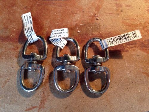 3/4&#034; Double Swivels Lot Of 3