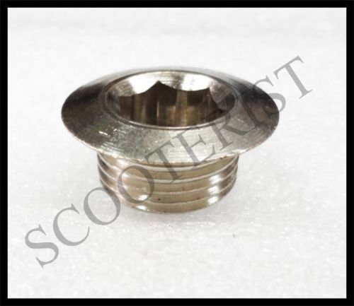 LAMBRETTA OIL DRAIN BRASS NUT LI GP SX TV SERIES 1 2 3