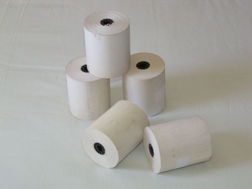 5pcs Rolls  Receipt thermal Paper printer star epson IBM 3 1/8&#034; 80mm x 220&#039;