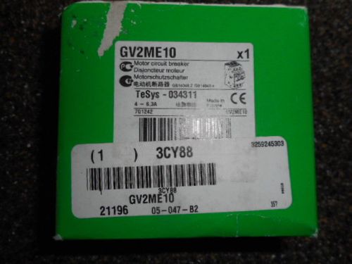 New Schneider Motor Circuit Breaker GV2ME10