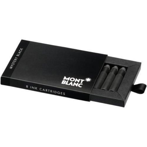 Mont Blanc Ink Cartridges, Mystery Black (105191)