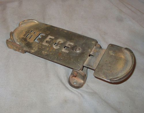 Vintage Reece Industrial Sewing Machine Cast Iron Foot Pedal Steampunk Adjustabl