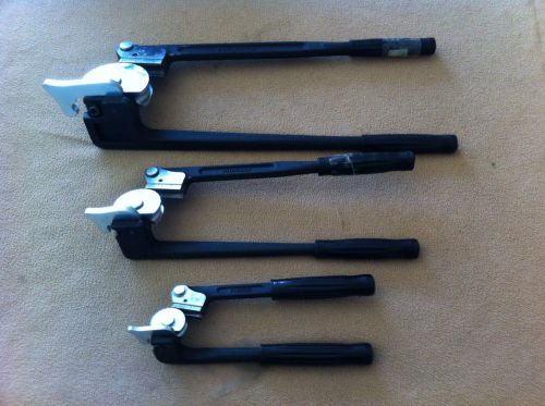 Ridgid 1/2&#034; OD, 3/8&#034; OD, 1/4&#034; OD Lever Tubing Bender Set, NEW!!!