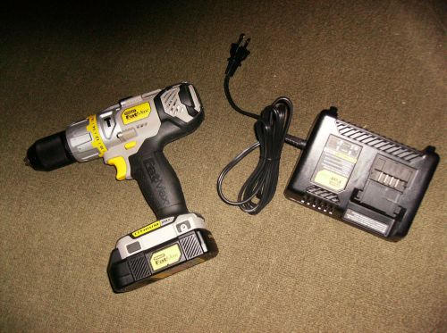 Stanley Fat max 20 volt hammer drill NEW cordless 1/2&#034; chuck