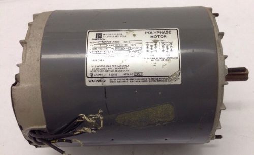 Emerson Polyphase MOTOR P63DKE-3280 1 HP 1725 / 1450 RPM 3 PH