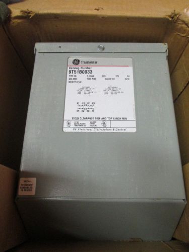 General electric 9t51b0033 3.00kva 1ph 120/240v-ac voltage transformer b473667 for sale