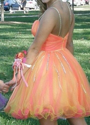 Orange Formal Dress