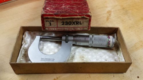 Starrett 1&#034; Micrometer Model 230XRL