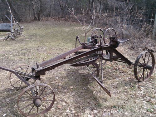 RARE RUSSELL HI-WAY PATROL ROAD GRADER 1920&#039;s