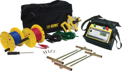 AEMC 3640 Kit - 300 ft. Ground Resistance Tester (Model 3640 &amp; Cat. #2135.36)