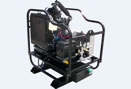 PRESSURE WASHER - Cold Water - Skid Mounted - 4.5 GPM  6000 PSI  23 Hp Diesel GP