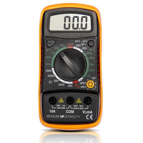 Digital multimeter voltmeter ammeter ohmmeter ohm volt ac dc lcd meter tester for sale