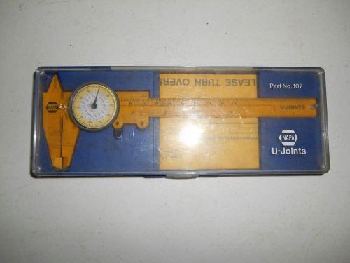 NAPA Precision 5&#034;  Dial Caliper TYPE 6941 Made in Switzerland #107