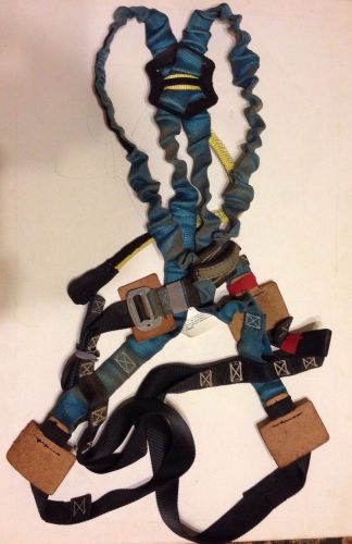 Ultrasafe Full Body Safety Harness Blue Sz L-2X Climbing Industrial