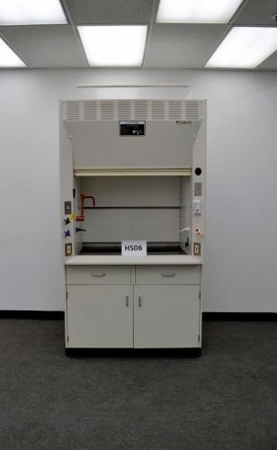 4&#039; kewaunee chemical laboratory fume hood (h506) for sale