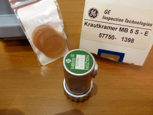 New MB5S Original GE(KrautKramer) 5Mhz Single Straight Beam Probe for Ultrasonic