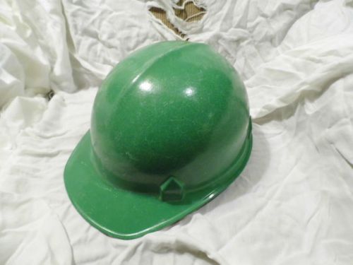 Jackson products sc-20 vintage fiberglass green hard hat helmet for sale