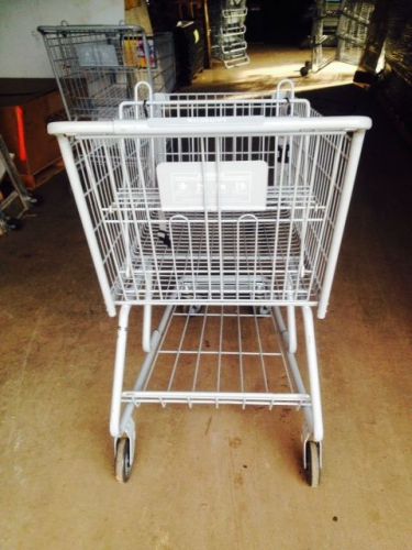 Shopping Carts GRAY Metal LOT 8 Large Size Grocery Supermarket Liquor Warehouse