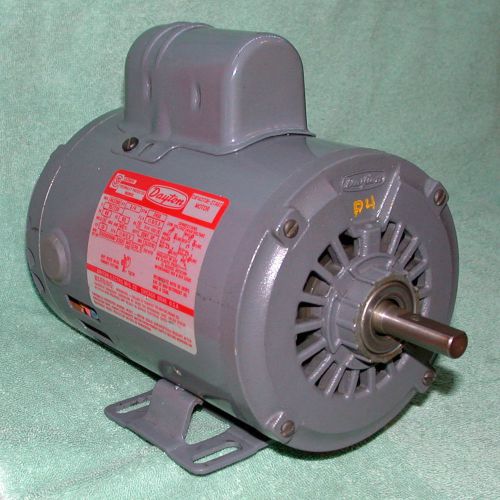 DAYTON 3/4 HP, CAPACITOR START, 115/230V, 3450 RPM, MODEL 6K370B