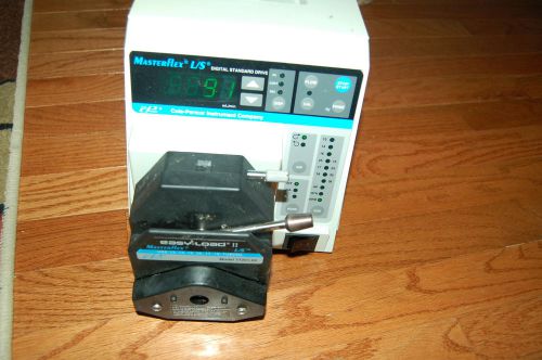 Cole Parmer MasterFlex Peristaltic pump  standard  drive easy load digital 7523-