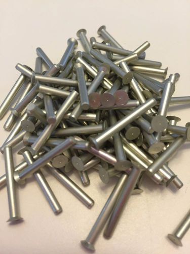 100 Countersunk Rivet 3/32 Dia Shank 3/4 Long MS20426AD3-12 NOS Solid Aluminum