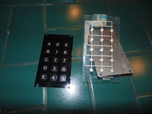 SELECTION PAD MEMBRANE FOR   RPD  SNACK  VENDING MACHINE