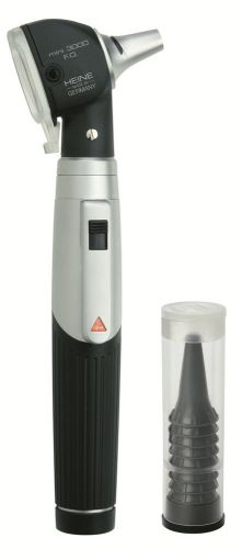 Heine mini 3000 fiber optic f.o otoscope germany w reusable tip d-001.70.120 new for sale