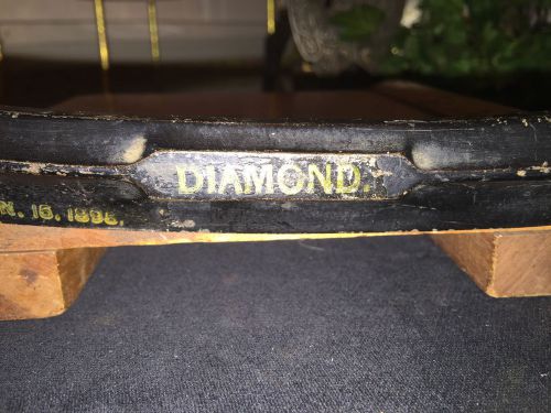 ANTIQUE &#034;DIAMOND&#034; PAPER CUTTING BOARD