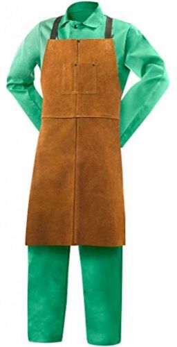 Steiner Weld-Rite Apron Kevlar Cowhide Leather Nylon Strap Band Welding 24 X 36&#034;