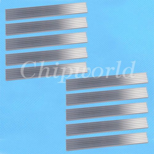 10pcs Heat Sink Silver-White 150x20x6mm Heat Sink Aluminum Cooling Fin new