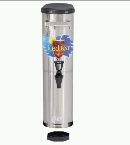 Wilbur Curtis Iced Tea Dispenser 3.5 Gallon Narrow Tea Dispenser, 22&#034;H - Design