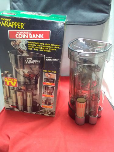 Money Wrapper Coin Sorter Change Motorized Coin Bank C5