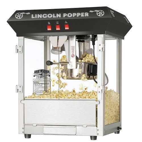 Commercial Popcorn Machine Professional Antique Popper Maker Heavy Duty Kettle