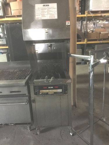 Giles ventless deep fryer 208/240 commercial kitchen hood for sale