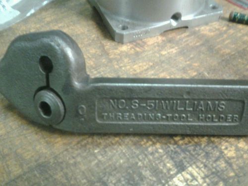 J.H. WILLIAMS NO. S-51 Metal LATHE THREADING TOOL HOLDER