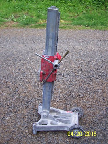 Large Base Heavy Duty Dymorig Diamond Drill Stand, Milwaukee, 4130