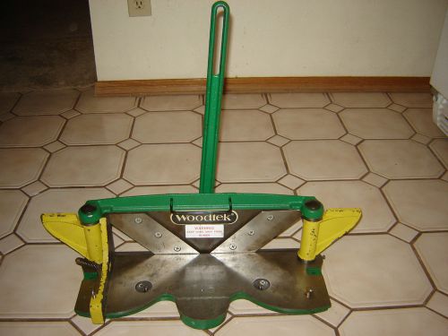 Woodtek Cast Iron Miter Trimmer (Parts or Repair)