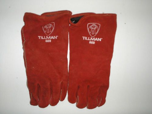 Tillman split cowhide welding gloves 869 l new for sale