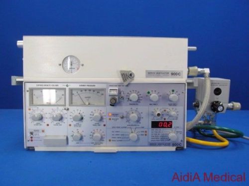 Siemens servo e347e sv 900c ventilator with oxygen blender for sale