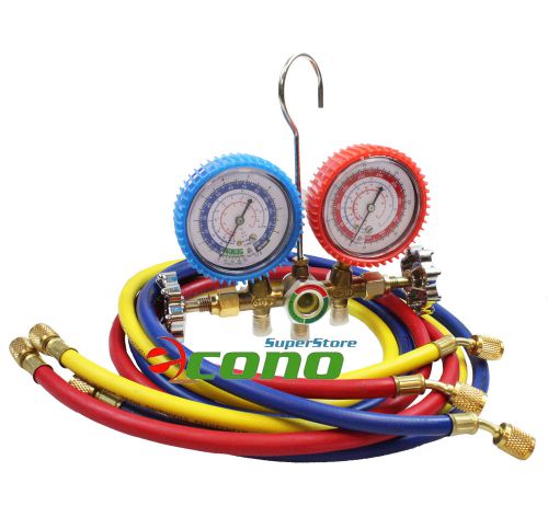 R12 r22 r134a r502 hvac a/c refrigeration charging service manifold gauge set for sale