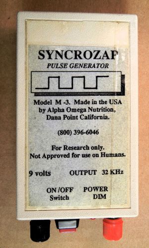 Syncrozap M-3 Bio Generator