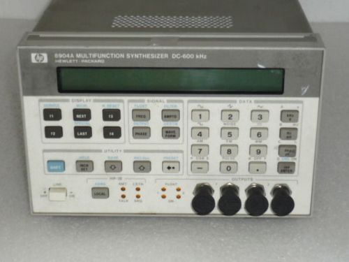 HP 8904A Multifunction Synthesizer w/opt 001/002/003