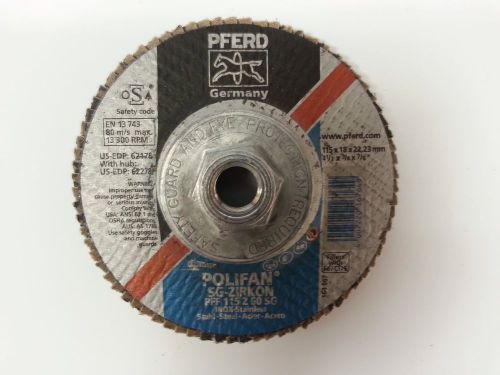 Pferd Flap Wheel 4-1/2 Inch type 27 60 Grit Cut-Off Wheel