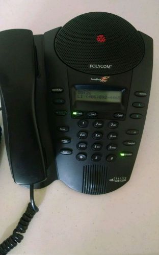 Polycom Soundpoint Pro SE-225 w/o Power Adapter. WORKS GREAT