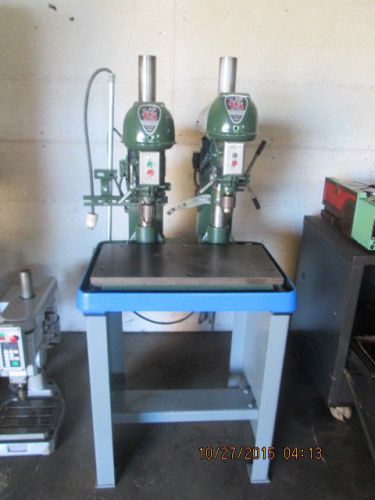 BULLAFO 15 INCH HEAVY DUTY DUAL HEAD DRILL PRESS