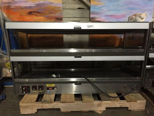 Hatco GRSDS-52D 52&#034; Slanted Double Shelf Heated Merchandiser