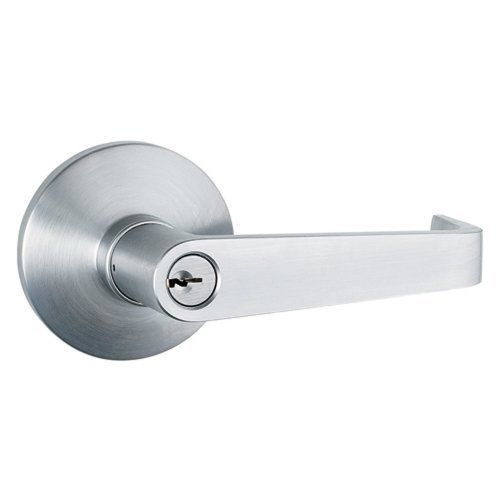 Global Door Controls Aluminum Storeroom Lever Exit Device Trim